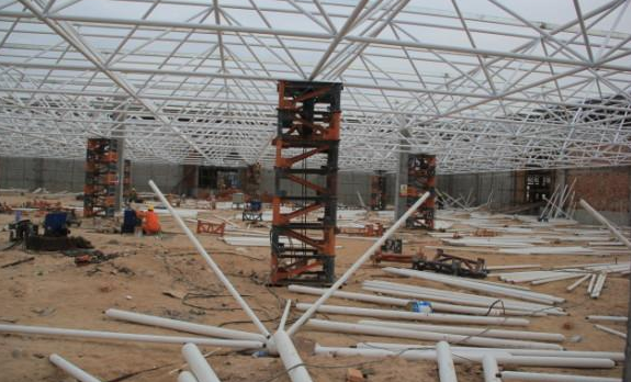 任丘盘点钢结构网架装配的步履和相关关注变乱