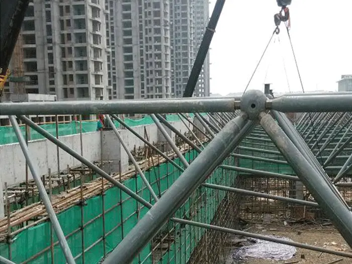 任丘加油站网架加工